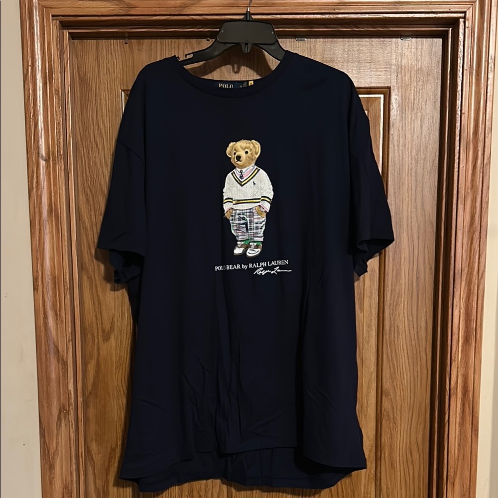 Polo by Ralph Lauren Navy Bear Graphic T-Shirt
